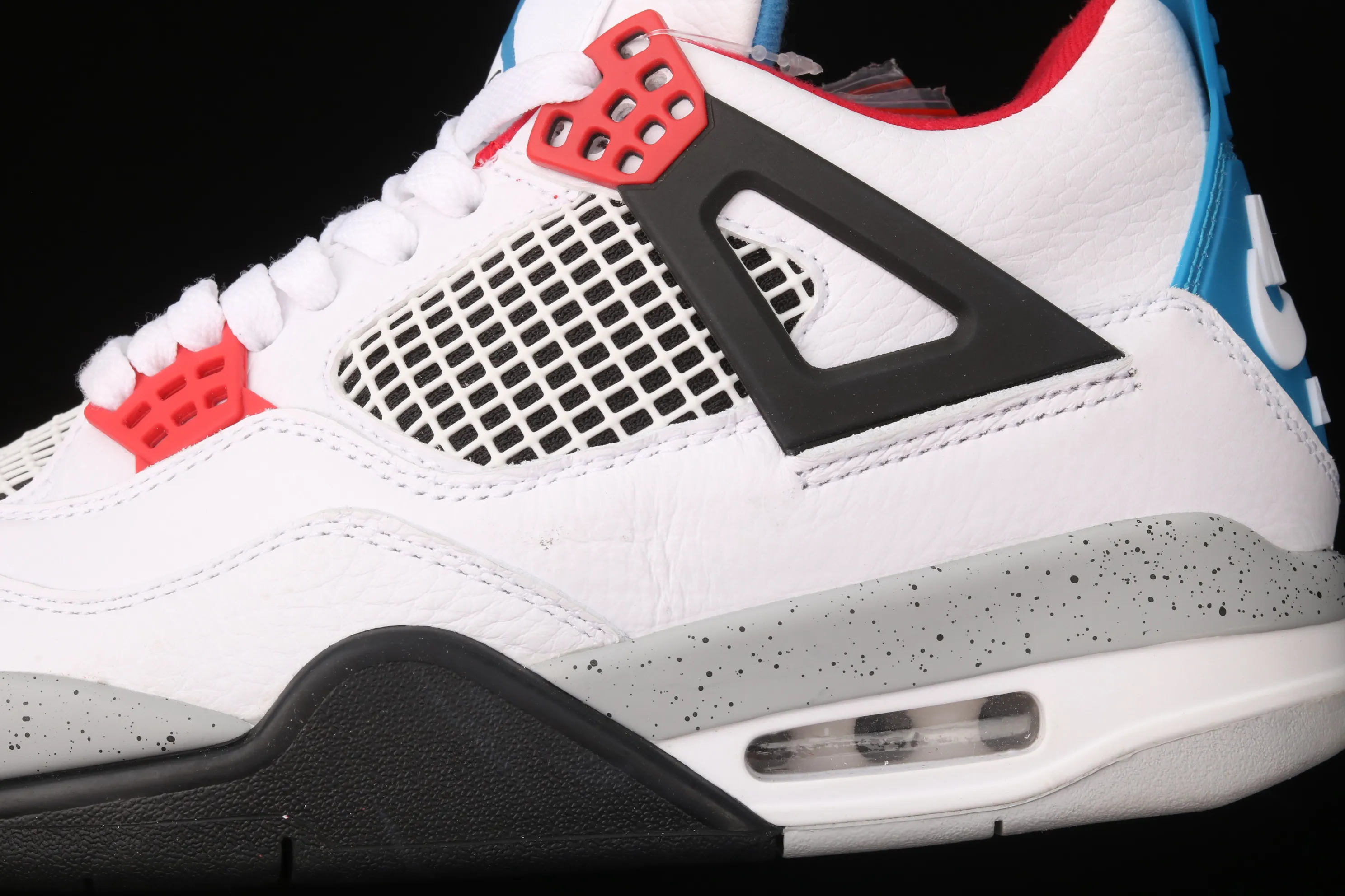 All Categories Air Jordan Jordan Series Basketball Shoes Air Jordan 4 Pure Air Jordan 4 Tattoo "What The" AJ4 Joe 4 Yuanyang White Cement Basketball Shoes CI1184-146
